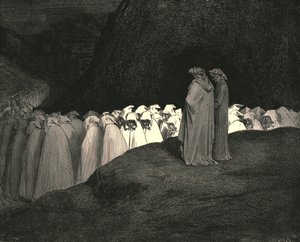 Toszkán... megvetés, hogy ne utasíts minket, ki vagy, c1890. alkotó: Gustave Dore
