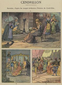 Cendrillon (színes litho) alkotó: Gustave Fraipont