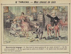 Az én falovam (színes litho)