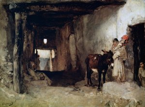 Ház a Szaharában, 1880-as évek.