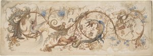 A bűnök allegóriája, 1840-98. alkotó: Gustave Gustave Moreau,Moreau