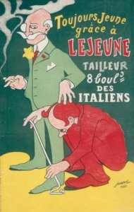 Mindig fiatal, köszönhetően LEJEUNE TAILEUR-nak alkotó: Gustave-Henri Jossot