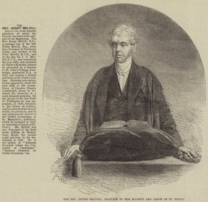 Henry Melvill tiszteletes, Őfelsége káplánja és Szent Pál kanonok alkotó: Gustave Janet