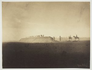 Chalons tábor: Manőverek október 3-án alkotó: Gustave Le Gray