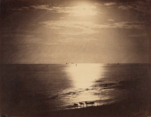 Le Soleil au Zénith - Océan / A Nap a zenitnél, Normandia alkotó: Gustave Le Gray