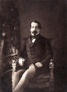 Louis Napoleon Bonaparte (1808-1873) III. Napóleon leendő császár, itt a francia köztársaság első elnökeként, fotó: Gustave Le Gray