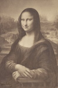 [Millet rajza a Mona Lisáról] alkotó: Gustave Le Gray
