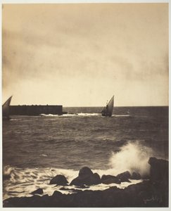 A Breaking Wave alkotó: Gustave Le Gray