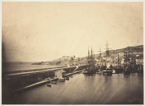 A Sète-i móló alkotó: Gustave Le Gray