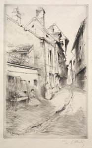 Iskola utca Troyesben, 1902.