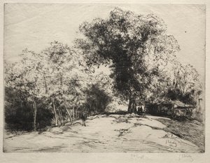 A sétány. alkotó: Gustave Leheutre