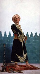 Egy arab őr alkotó: Gustave Leon Antoine Marie Popelin