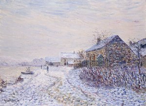 Havazás Tournedos-sur-Seine-ben, 1899 alkotó: Gustave Loiseau