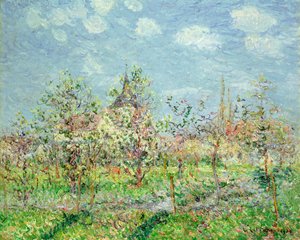 Virágos gyümölcsös, l902 alkotó: Gustave Loiseau