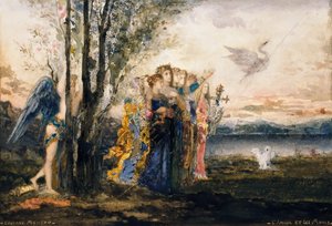 Ámor és a múzsák alkotó: Gustave Moreau