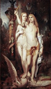 Jason és Medee (olaj, vászon alkotó: Gustave Moreau