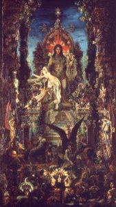 Jupiter és Semele alkotó: Gustave Moreau