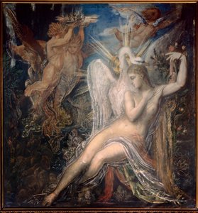 Léda és a hattyú alkotó: Gustave Moreau