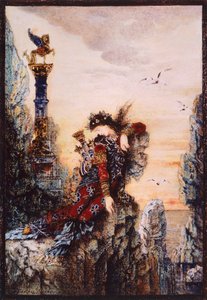 Zafír, Gustave Moreau (1826-1898), olaj, vászon alkotó: Gustave Moreau