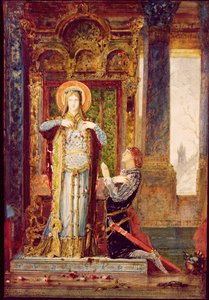 Magyar Szent Erzsébet, avagy a rózsák csodája, 1879 alkotó: Gustave Moreau