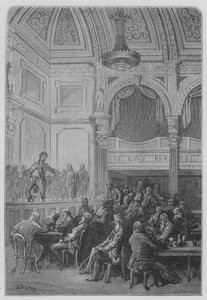 Kávézó-koncert alkotó: Gustave after Dore
