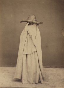 Algériai nő, 1850-es évek vége.