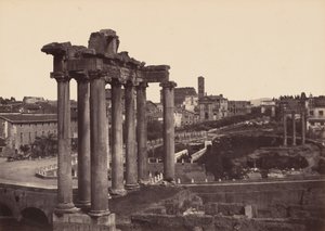 Róma, Vue Prise au Forum (Róma, a Fórumról),1858-1859 (fénykép)