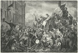 Az 1830-as belga forradalom epizódja