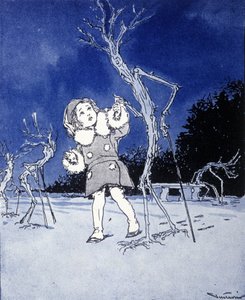 Illusztráció a „La storia di Peter Pan”-hoz, James Matthew Barrie (JM vagy J. M. Barrie) alkotó: Gustavo Gustavino Rosso