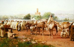 Arab falusi jelenet