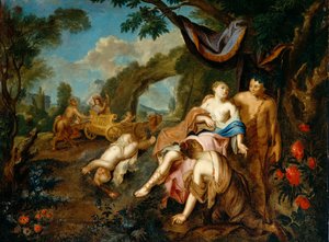 Bacchus és Ariadne, 1725 körül
