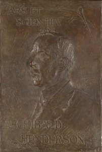 Archibald Henderson 1877-1963 alkotó: Gutzon Borglum