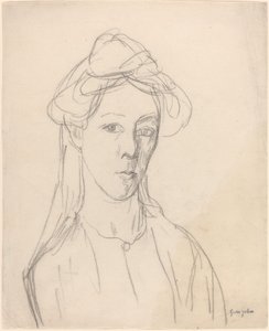 Önarckép alkotó: Gwen John
