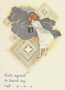 Peter Pan és Wendy: Tink beleegyezett, hogy kalappal utazzon (színes litó)