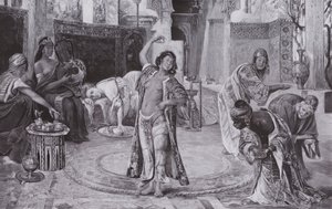 Szórakozás a háremben (litho) alkotó: Gyula Tornai