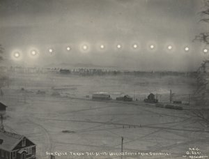 Napciklus készült december 21-17. Délre nézve a kormányzódombról, 1917. alkotó: H.G Kaiser