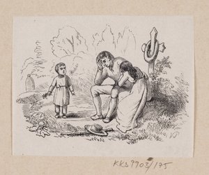 Illusztráció a "The Last Pearl"-hez H.C. Andersen, "Tündérmesék és történetek", 2. kötet alkotó: H.P. Hansen