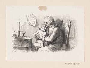 Illusztráció a "The Naughty Boy"-hoz H.C. Andersen, "Tündérmesék és történetek", 1. kötet alkotó: H.P. Hansen