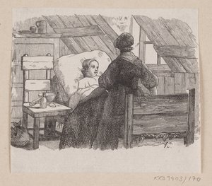 Illusztráció az "Öt borsóhüvelyből" című filmhez H.C. Andersen, "Tündérmesék és történetek", 2. kötet alkotó: H.P. Hansen