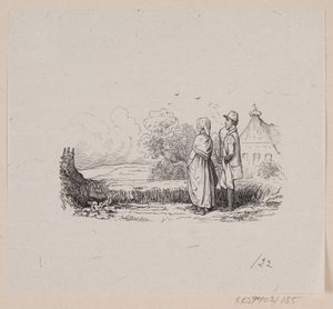 Illusztráció a "Høren"-hez H.C. Andersen, "Tündérmesék és történetek", 2. kötet