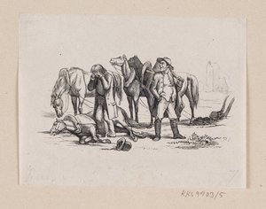Illusztráció a "Little Claus and big Claus"-hoz H.C. Andersen, "Tündérmesék és történetek", 1. kötet alkotó: H.P. Hansen