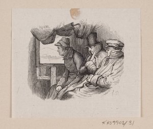 Illusztráció a "Lykkens Kalosker"-hez H.C. Andersen, "Tündérmesék és történetek", 1. kötet alkotó: H.P. Hansen