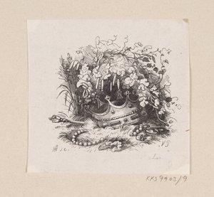 Illusztráció a "The Princess on the Pea" című filmhez, H.C. Andersen, "Tündérmesék és történetek", 1. kötet