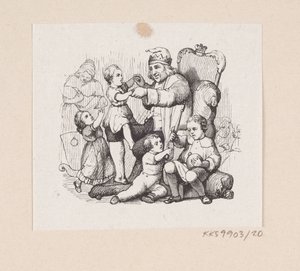 Illusztráció a "The Traveling Companion" című filmhez H.C. Andersen, "Tündérmesék és történetek", 1. kötet alkotó: H.P. Hansen