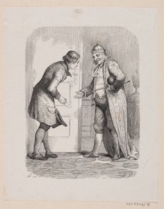 Illusztráció a "The Traveling Companion" című filmhez H.C. Andersen, "Tündérmesék és történetek", 1. kötet alkotó: H.P. Hansen