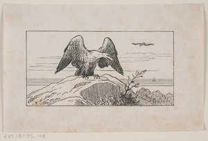 Próbanyomat Chr. Winther A.B.C. alkotó: H.P. Hansen