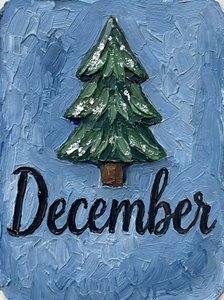 Decemberi karácsonyfa alkotó: HUGO