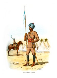 A 13. Bengal Lancers, 1890.