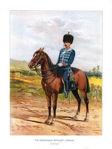 A Honorable Artillery Company Cavalry, 1890.