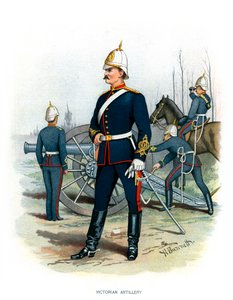 Viktoriánus Tüzérség, 1890.